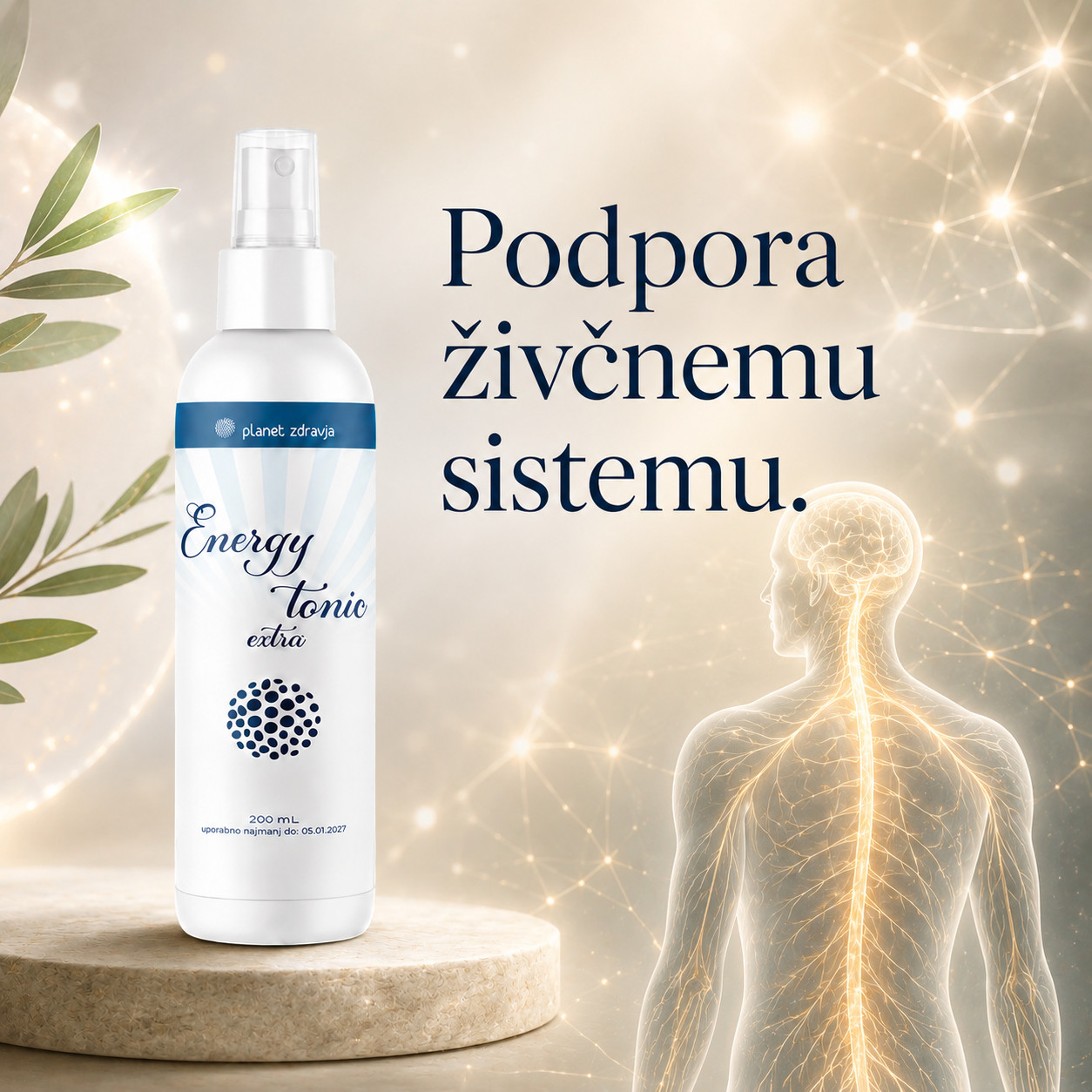 Energy Tonik Extra – podpora živčnemu sistemu in električni prevodnosti kože