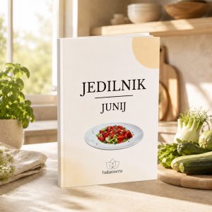 Balansera poletni jedilnik za junij v sončni kuhinji z junijsko zelenjavo